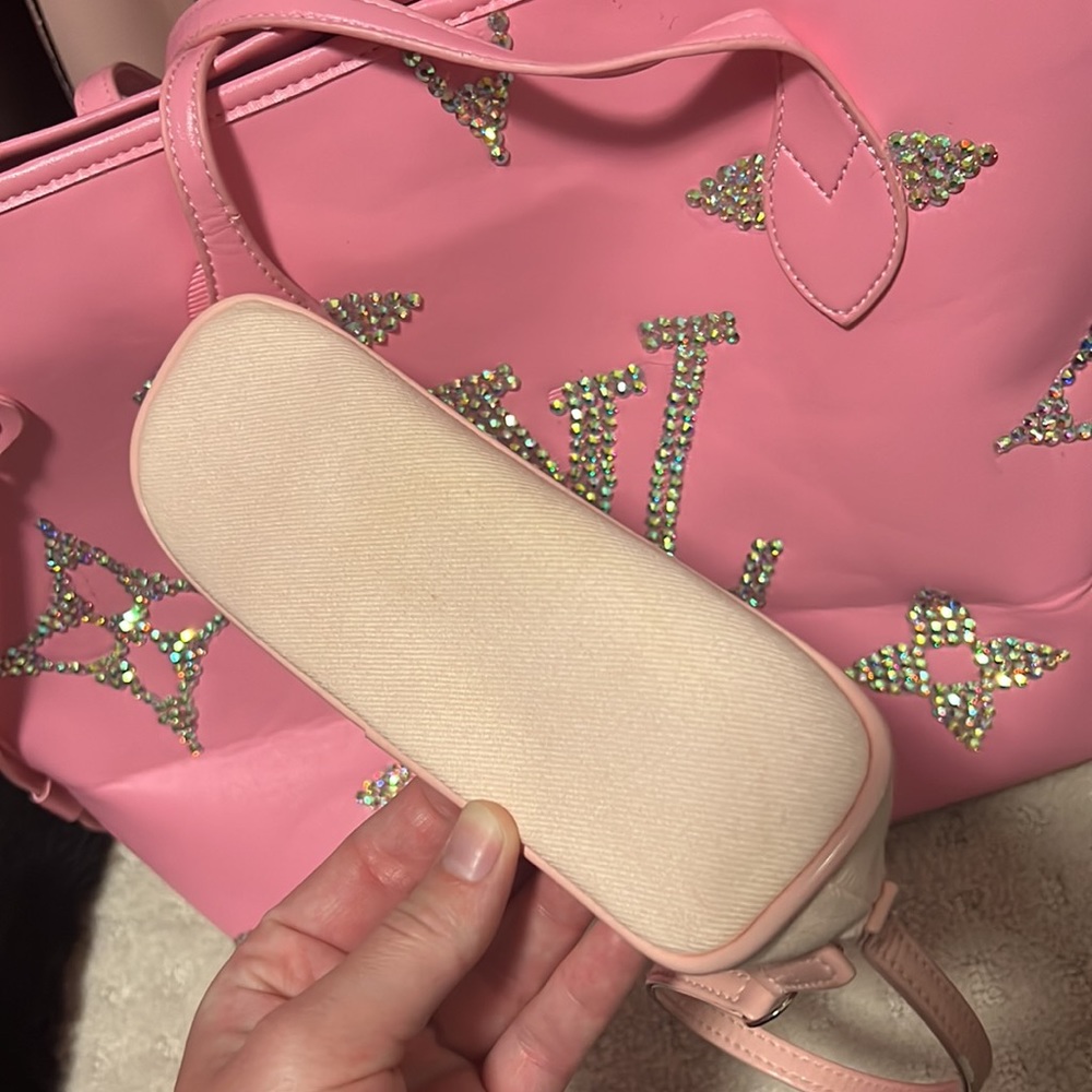 Dior bag pouch wristlet makeup cosmetic case beauty pink vintage y2k deadstock - Picture 5 of 9